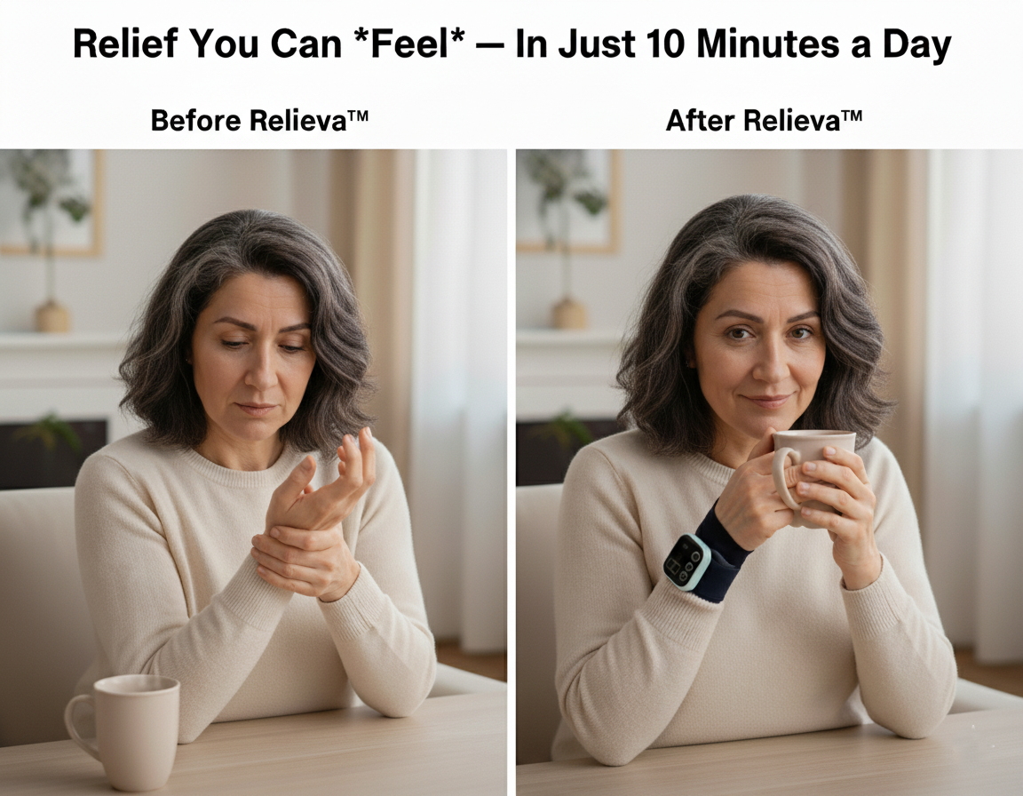 Relieva™ | Smart EMS Wrist Relief Device