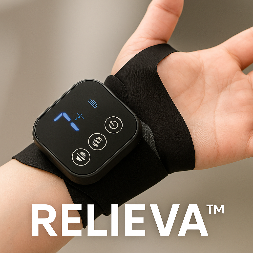 Relieva™ | Smart EMS Wrist Relief Device